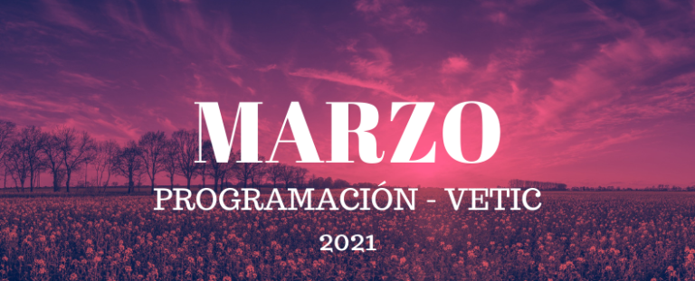 programacion marzo