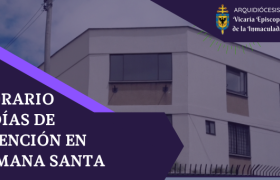 horario semana santa